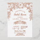 Search for white rose bridal shower invitations Beautiful