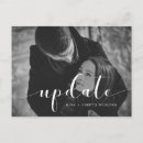 Search for update postcards Change of plans