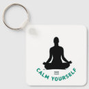 Search for calmness keychains Meditation