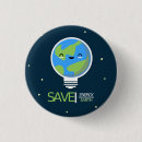 Search for save earth buttons Globe