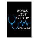 Search for graduation table cards Doctor