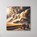 Search for red clouds canvas prints Field