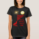 Search for howling wolf tshirts Night sky