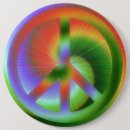 Search for psychedelic colours buttons Peace