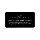 Search for save return address labels Elegant
