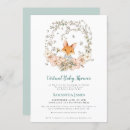 Search for long distance baby boy shower invitations Greenery