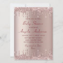 Search for rose 7x5 invitations Gold