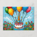 Recherche de ballons de anniversaire cartes Festif