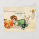 Recherche de petit chat noir cartes postales Vintage