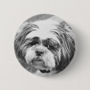 Recherche de amoureux des animaux badges Noir et blanc