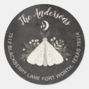 Search for mystical return address labels Moon