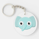 Search for blue elephant keychains Cartoon