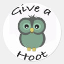 Search for hoot stickers Give a hoot