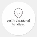 Search for aliens stickers Funny