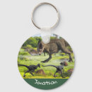 Search for dinosaur raptor keychains Velociraptor