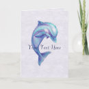 Recherche de cétacés vœux cartes Dessin