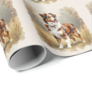 Search for aussie wrapping paper Red merle