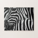 Recherche de zèbre puzzles Safari
