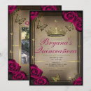 Search for enchanted quinceanera invitations Princess