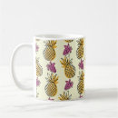 Search for pineapple illustration mugs Vintage