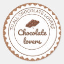 Search for chocolate lover stickers Candy