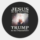 Search for convicted stickers President