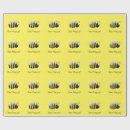 Search for bumblebee wrapping paper Happy