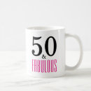 Search for 50 fabulous mugs 50th birthday