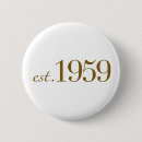 Recherche de 1959 badges Anniversaire