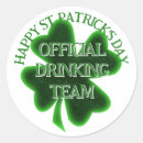 Search for drinking team stickers Irish