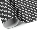 Recherche de squelette halloween papier cadeau Crânes