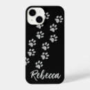 Search for pattern with dog paws iphone cases Background