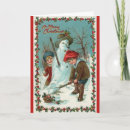 Search for snowballing christmas cards Children