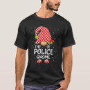 Search for police christmas tshirts Lights