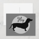 Recherche de poil cartes postales Dachshund