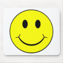 Recherche de visage heureux tapis souris Bonheur