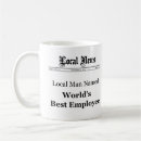 Recherche de reconnaissance des employés tasses Travailleur