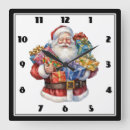 Recherche de gai horloges Santa claus