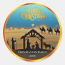 Search for the three wise men stickers Gold