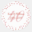 Search for ruby hearts stickers Anniversary