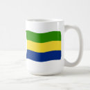 Search for gabon mugs Flag of gabon