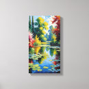Recherche de marais art Toile