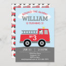 Recherche de pompier anniversaire invitations Son alarme