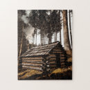 Search for log cabin puzzles Forest