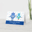 Search for robot birthday cards Kids