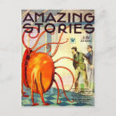Search for alien creature postcards Ufo