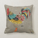Recherche de coussin rouge de coq coussins Oiseau