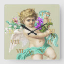 Search for cherub clocks Antique