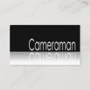 Recherche de de cameraman cartes visite Moderne