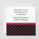 Search for polka dots graduation invitations Red